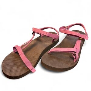 Teva pink gladiator sandals
